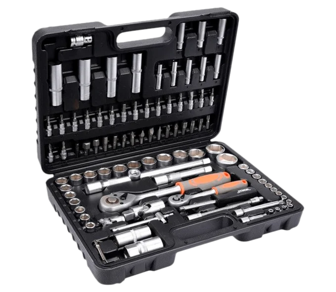 Set 94 duze tubulare și biți STHOR STH58687 4-32mm-1