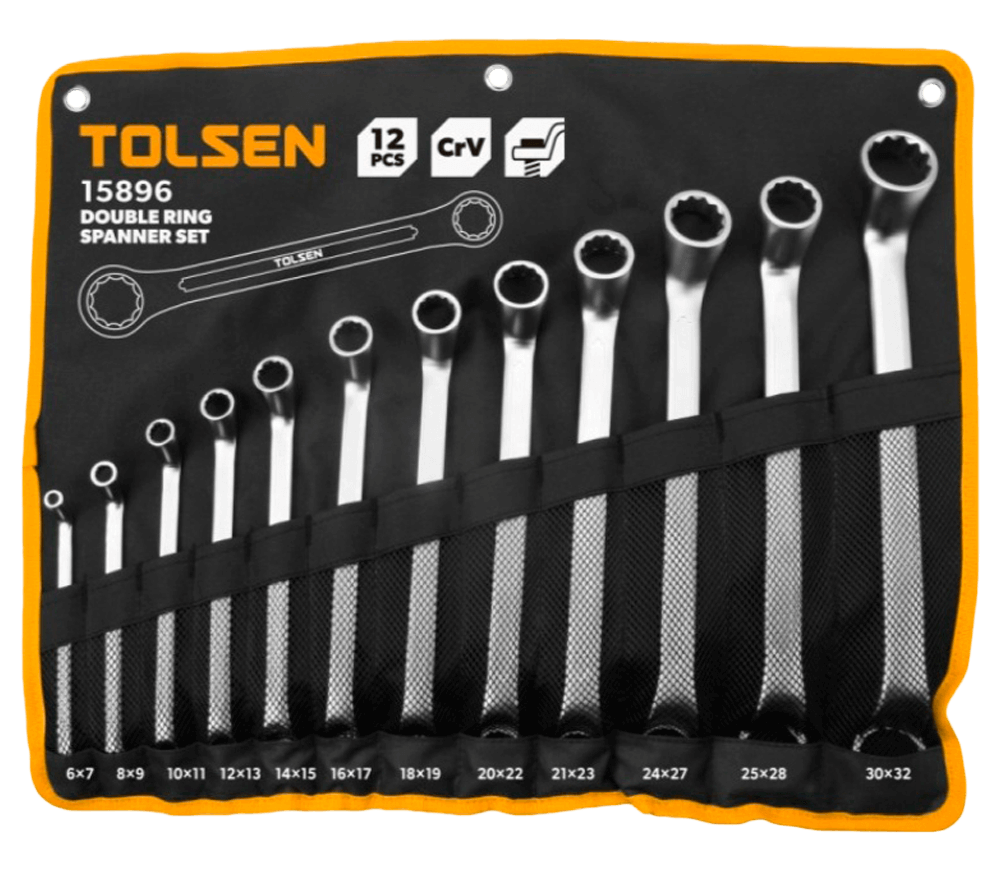 Set 12 chei inelare bilaterale Tolsen 15896 6x32mm photo