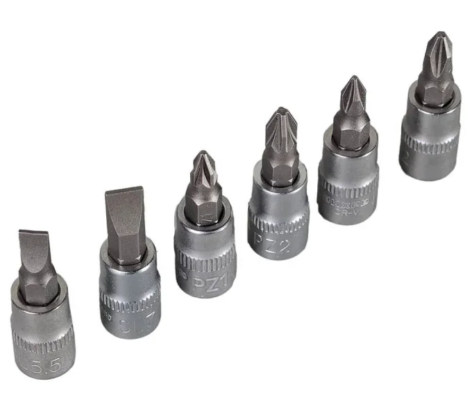 Set 29 duze tubulare și biți VIHRI 73671 4-13mm-10