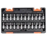 Set 57 duze tubulare și biți VIHRI 73672 4-14mm-5