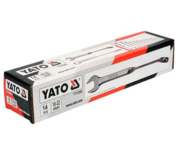 Набор 14 комбинированных ключей YATO YT01865 10x32мм-5