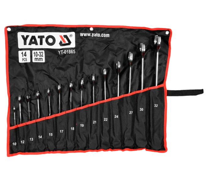 Набор 14 комбинированных ключей YATO YT01865 10x32мм-1
