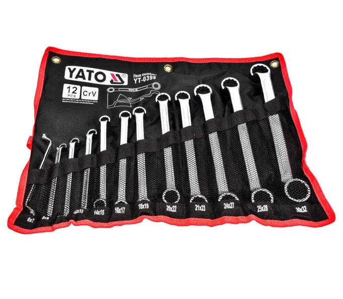 Set 12 chei inelare bilaterale YATO YT0398 6-32mm-2