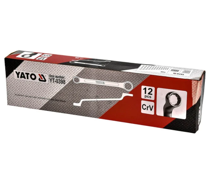 Set 12 chei inelare bilaterale YATO YT0398 6-32mm-5