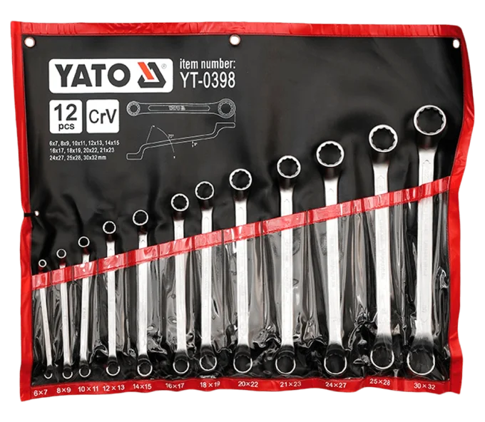 Set 12 chei inelare bilaterale YATO YT0398 6-32mm-1