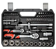 Set chei combinate, duze tubulare și biți YATO YT12691 82unit. 6-32 1/2-1/4"-2