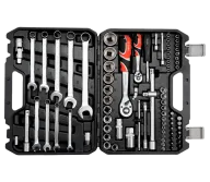 Set chei combinate, duze tubulare și biți YATO YT12691 82unit. 6-32 1/2-1/4"-1