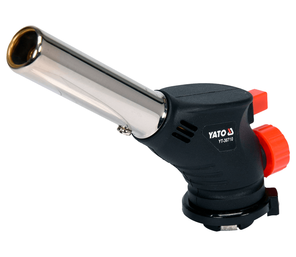 Газовая горелка с пьезоподжигом YATO YT36710 73г/ч 1000°C photo