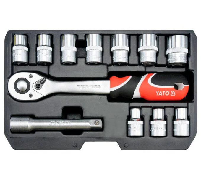 Set 12 duze tubulare YATO YT38671 10-24mm-2