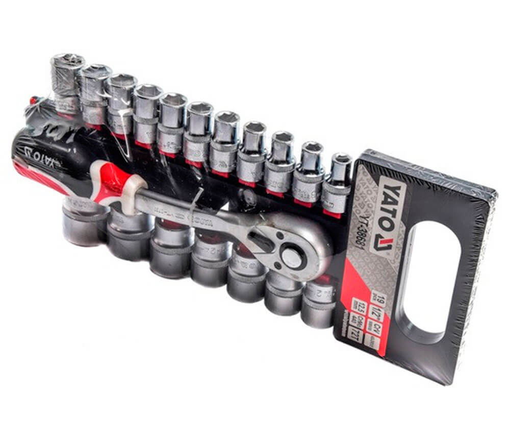 Set 19 duze tubulare YATO YT38681 8-32mm photo 0