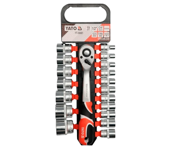 Set 19 duze tubulare YATO YT38681 8-32mm-1