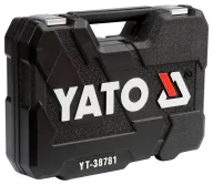 Set chei combinate, duze tubulare și biți YATO YT38781 77unit. 4-32mm 1/2-1/4"-4