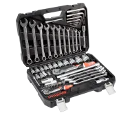 Set chei combinate, duze tubulare și biți YATO YT38781 77unit. 4-32mm 1/2-1/4"-1