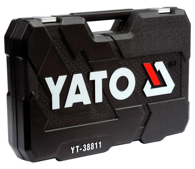 Set chei combinate, duze tubulare și biți YATO YT38811 150unit. 4-32mm 1/2-1/4-3/8"-4