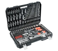 Set chei combinate, duze tubulare și biți YATO YT38841 216unit. 4-32mm 1/2-1/4-3/8"-1