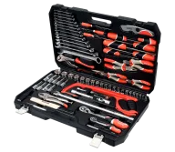 Set chei combinate, duze tubulare și biți YATO YT38911 79unit. 4-32mm 1/2-1/4"-1