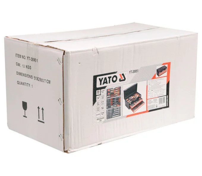 Набор ручных инструментов YATO YT38951 80шт.-8