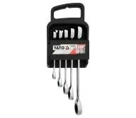 Set 5 chei inelare bilaterale cu clichet YATO YT5038 8-19mm-1