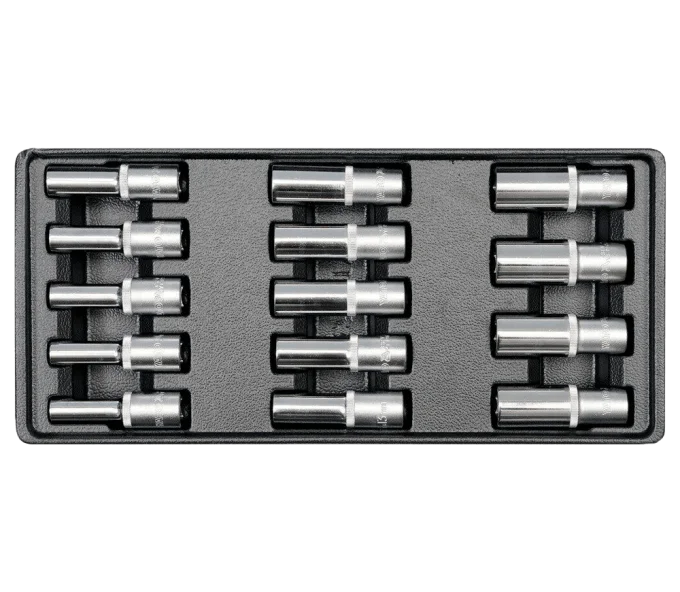 Набор 14 головки торцевые YATO YT5539 8-21мм-1