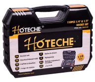 Set 110 duze tubulare și biți  HOTECHE 203101 4-32mm-5