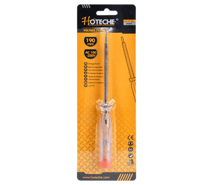 Отвертка-индикатор HOTECHE 286002 100-250В-2