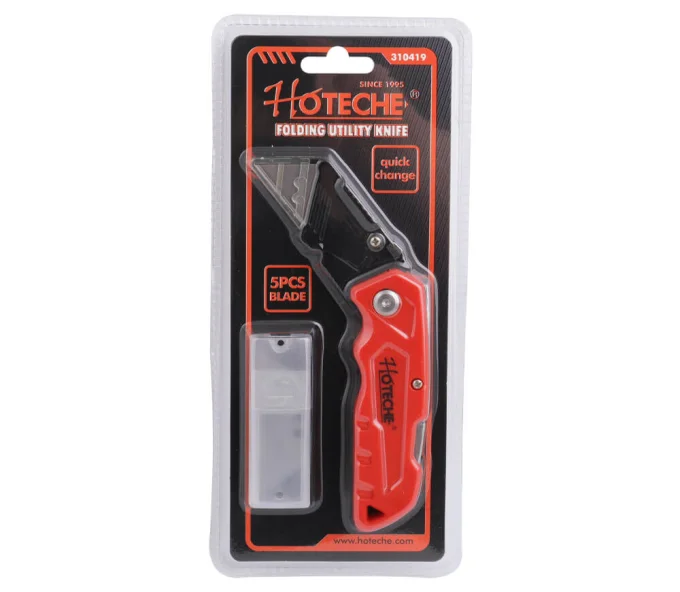 Строительный нож HOTECHE 310419 18мм-6