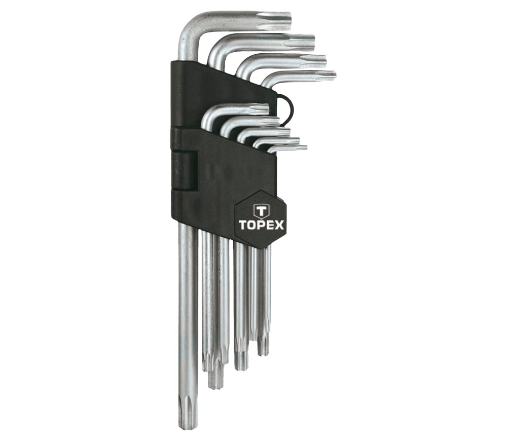 Set 9 chei torx TOPEX 35D961 T10xT50 photo
