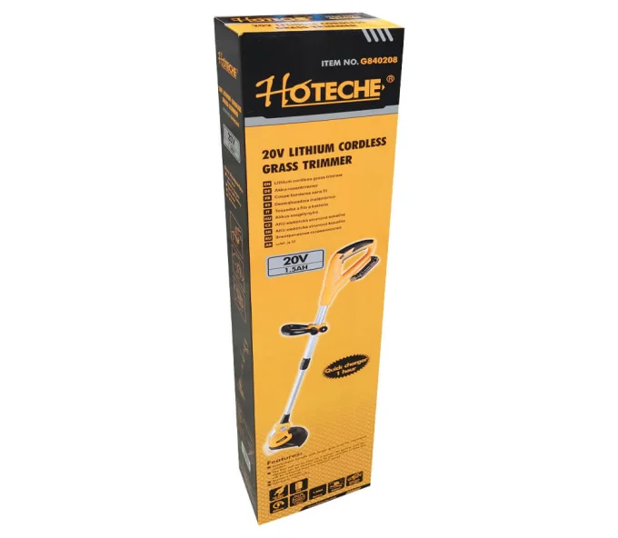 Trimmer cu acumulator HOTECHE G840208 20V 1.5Ah-5