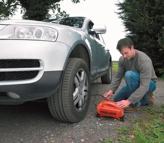 Автокомпрессор BLACK&DECKER ASI200 100вт 8.3бар 10л/мин-3