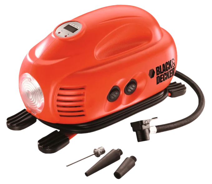 Автокомпрессор BLACK&DECKER ASI200 100вт 8.3бар 10л/мин-1