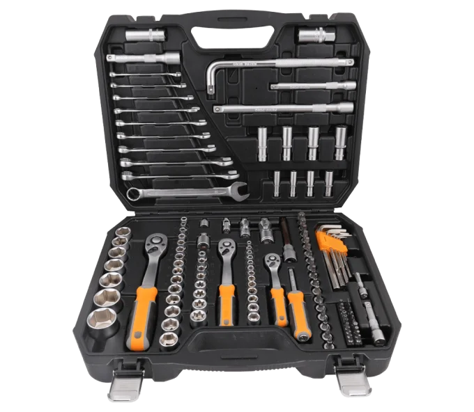 Set 126 duze tubulare și biți HOTECHE 203126 4-32mm-1