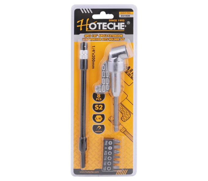 Набор бит и адаптер HOTECHE 251030 SL/PH/PZ/T 25мм-1