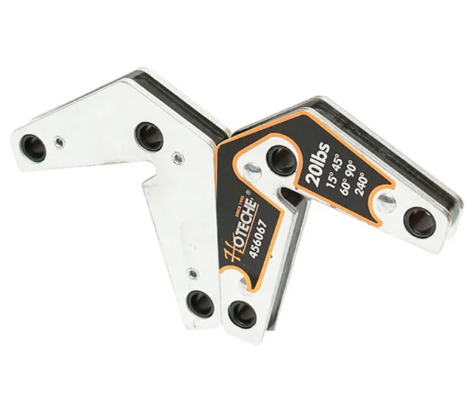 Set 2 colțare magnetice pentru sudură HOTECHE 456067 15/45/60/90/240 9kg-3