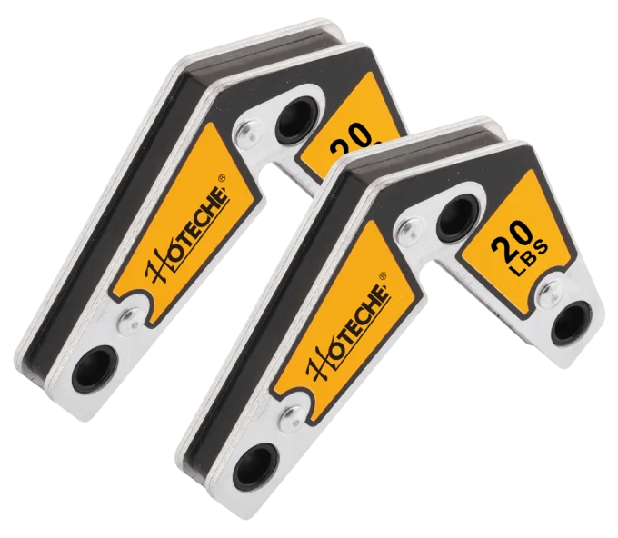 Set 2 colțare magnetice pentru sudură HOTECHE 456067 15/45/60/90/240 9kg-1