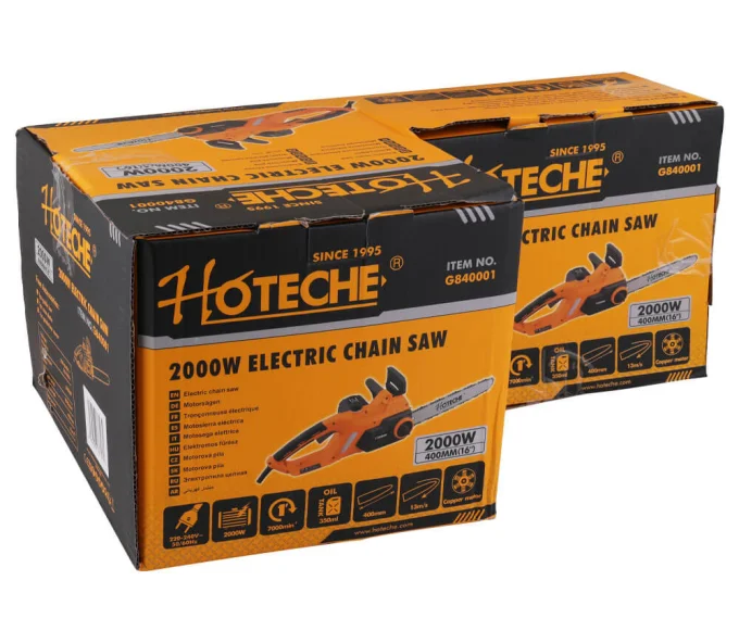 Fierăstrău electric cu lanț HOTECHE G840001 2000w 400mm-10