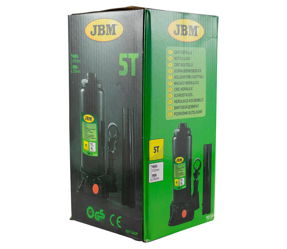 Cric hidraulic JBM 50821 216-413 mm 5T photo 3