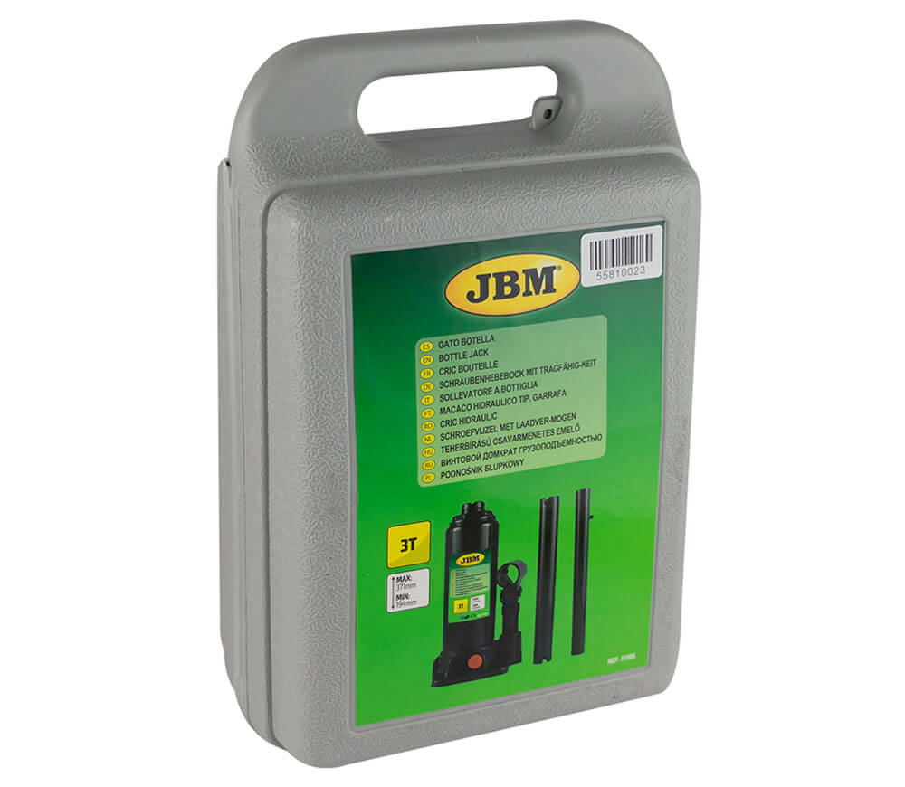 Cric hidraulic JBM 51906 194-371 mm 3T photo 3