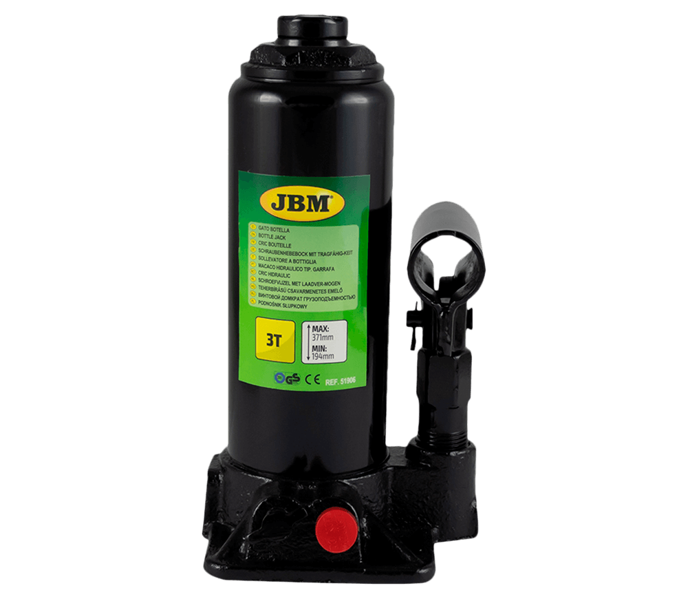 Cric hidraulic JBM 51906 194-371 mm 3T photo