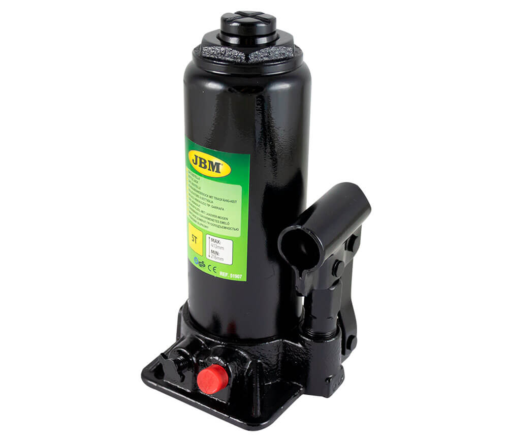 Cric hidraulic JBM 51907 216-413 mm 5T photo 0