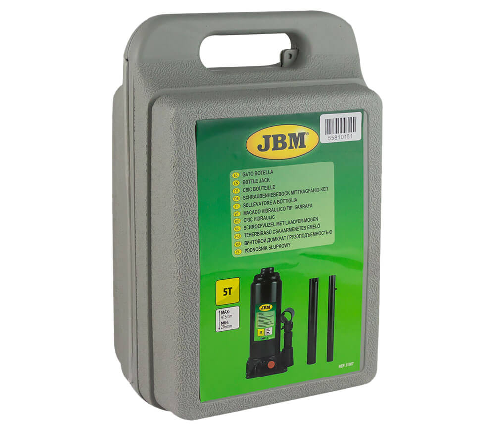 Cric hidraulic JBM 51907 216-413 mm 5T photo 4