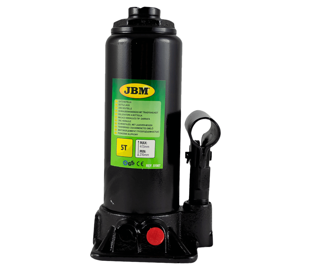 Cric hidraulic JBM 51907 216-413 mm 5T photo