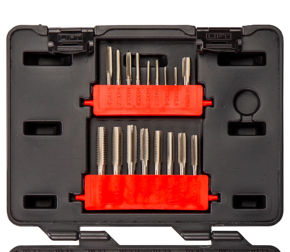Набор 40 метчиков и плашек MAKITA B-65838 M3-M12 photo 2