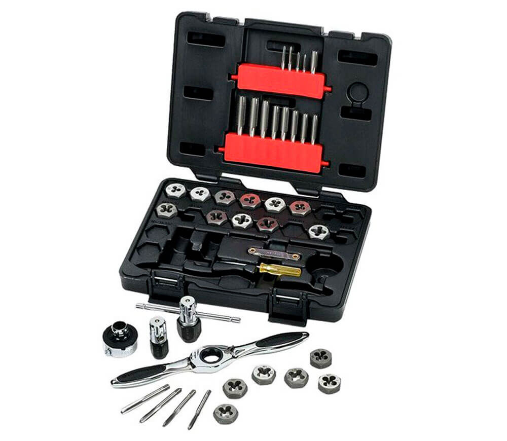 Набор 40 метчиков и плашек MAKITA B-65838 M3-M12 photo 0