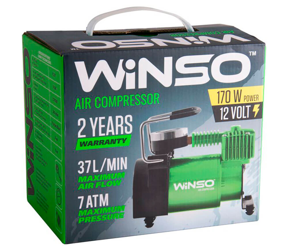 Compresor auto WINSO MG123000 170w 7bar 37l/min photo 2