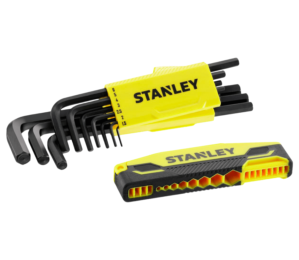 Set 9 chei hexagonale STANLEY 0-89-904 1.5x10mm photo