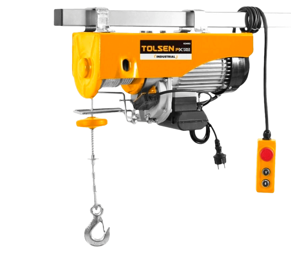 Электрическая лебедка Tolsen 62492 1000kg 12м photo