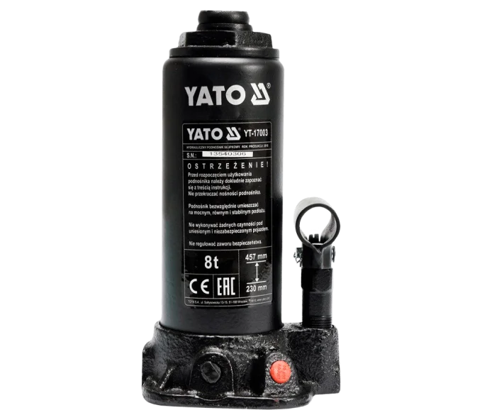 Cric hidraulic YATO YT17003 230-457 mm 8T-1