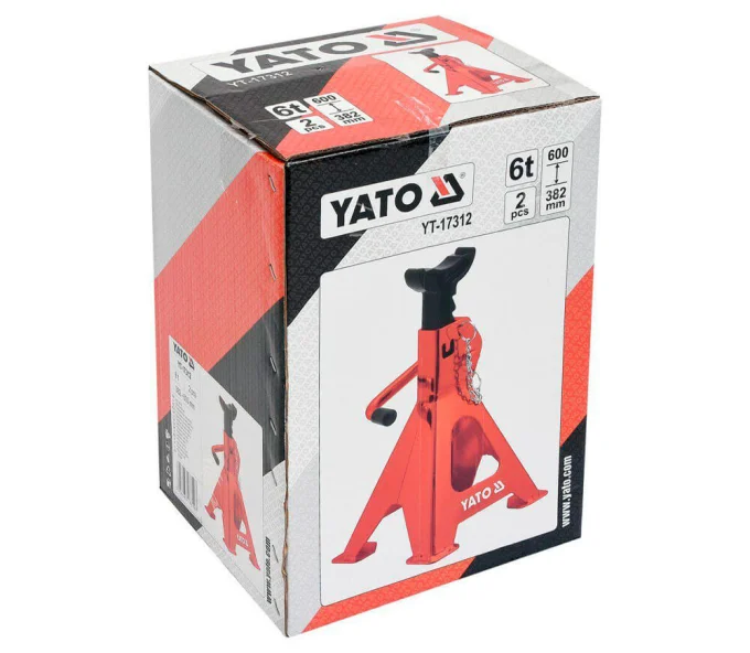 Подставки под автомобиль YATO YT17312 382-600 мм 6T-5