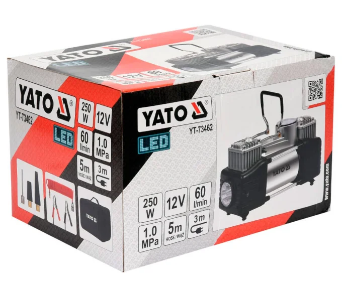 Compresor auto YATO YT73462 250w 10bar 60l/min-6