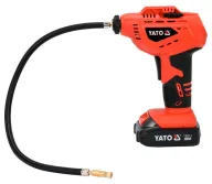 Автокомпрессор с аккумулятором YATO YT82894 36вт 10бар 14л/мин-2